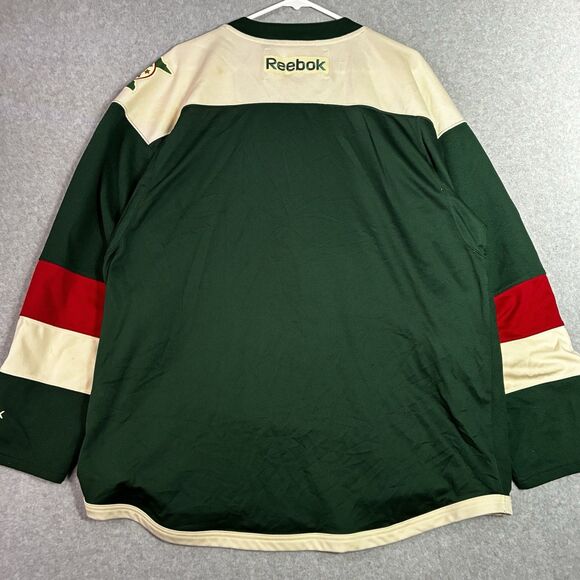 Men’s XL NHL Jersey Minnesota Wild Green “State of Hockey” Official Licensed - Picture 8 of 8